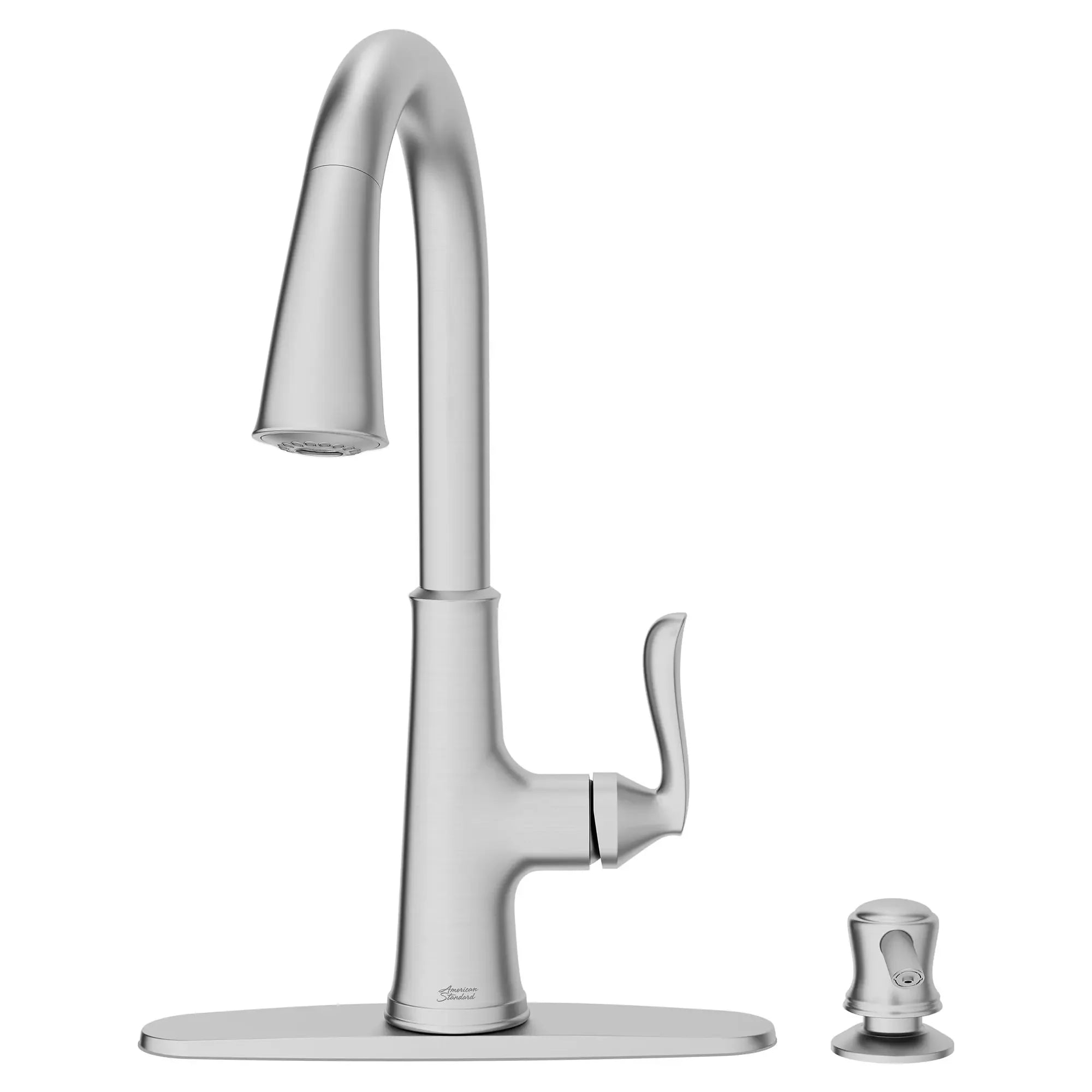 Northport® One-Handle Pull-Down Kitchen Faucet With Soap Dispenser — thumbnail 2
